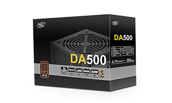 DeepCool DA500 * 500W * 80+ Bronze