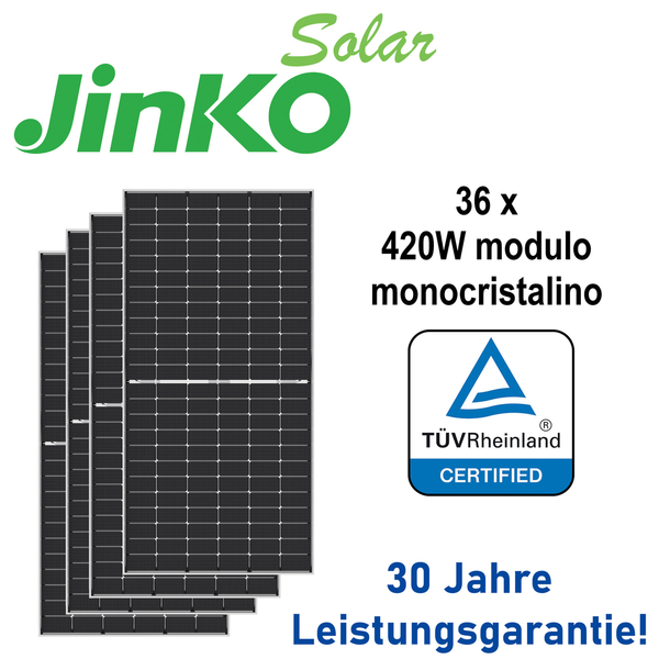36 Moduli JinkoSolar JKM420N-54HL4-V